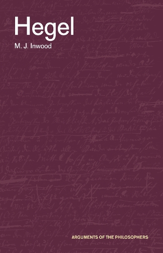Бумажная книга «Hegel», автор Майкл Инвуд - фото №1