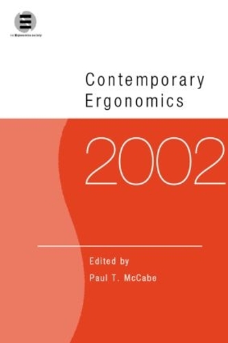 Бумажная книга «Contemporary Ergonomics 2002» - фото №1