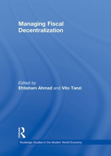 Бумажная книга «Managing Fiscal Decentralization» - фото №1