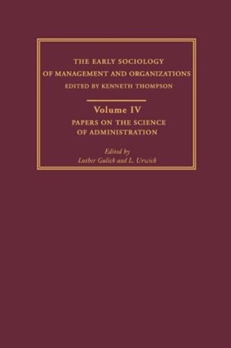 Паперова книга «Papers on the Science of Administration» - фото №1