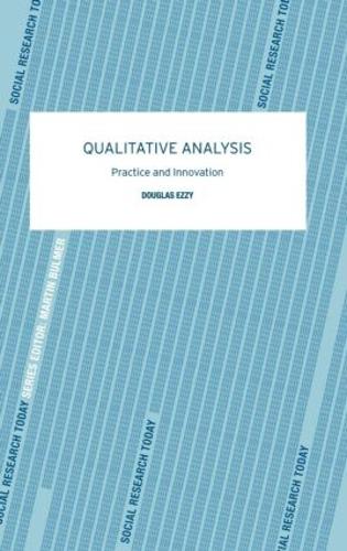 Бумажная книга «Qualitative Analysis», автор Дуглас Эззи - фото №1