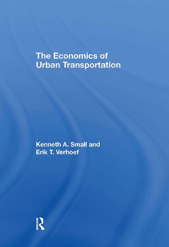 Бумажная книга «The Economics of Urban Transportation», авторов Эрик Т. Верхоеф, Кеннет А. Смолл - фото №1
