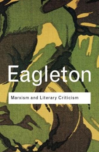 Бумажная книга «Marxism and Literary Criticism», автор Терри Иглтон - фото №1