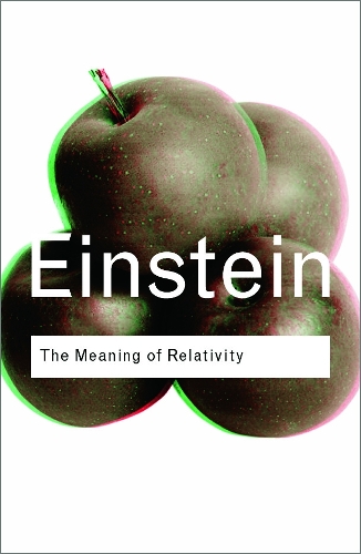 Бумажная книга «The Meaning of Relativity», автор Альберт Эйнштейн - фото №1