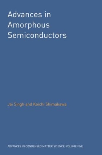Бумажная книга «Advances in Amorphous Semiconductors» - фото №1