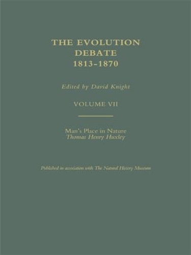 Бумажная книга «Man's Place in Nature, 1863», автор Томас Генри Хаксли - фото №1