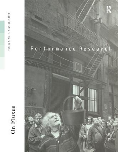Бумажная книга «Performance Research V7 Issu 3» - фото №1