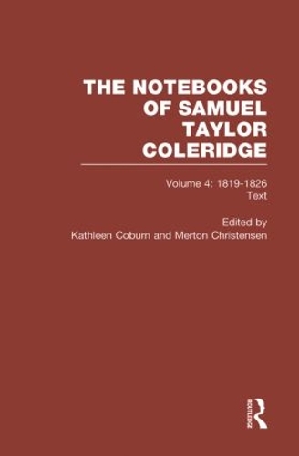 Бумажная книга «Coleridge Notebooks V4 Text» - фото №1