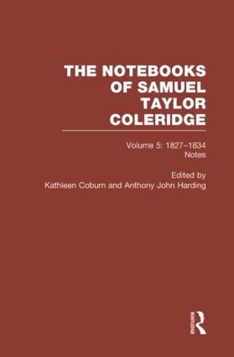 Бумажная книга «Coleridge Notebooks V5 Notes» - фото №1