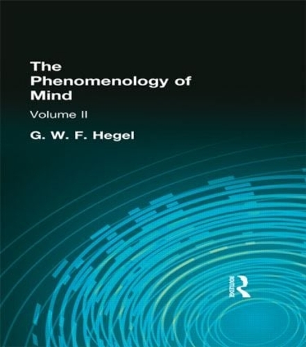 Паперова книга «The Phenomenology of Mind: Volume II», автор Г. В. Ф. Гегель - фото №1