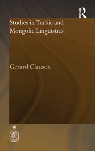 [object Object] «Studies in Turkic and Mongolic Linguistics», автор Жерар Клаусон - фото №1