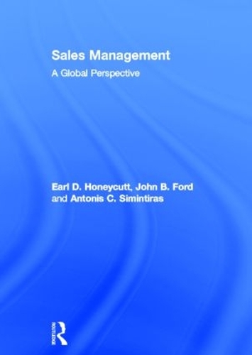 Паперова книга «Sales Management: A Global Perspective», авторів Антоніс Сімінтірас, Ерл Ханікатт, Джон Б. Форд - фото №1