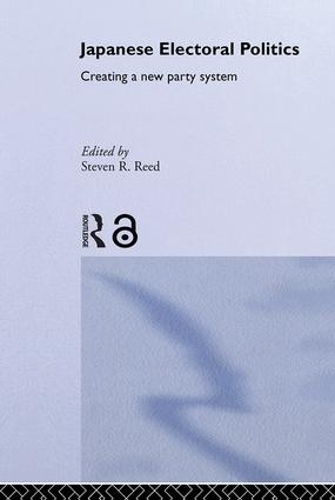 Паперова книга «Japanese Electoral Politics: Creating a New Party System» - фото №1