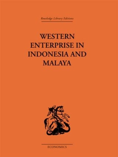 Бумажная книга «Western Enterprise in Indonesia and Malaysia», авторов Донниторн, Г. К. Аллен - фото №1