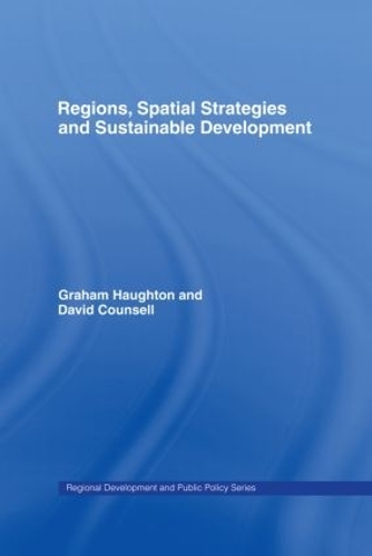 Паперова книга «Regions, Spatial Strategies and Sustainable Development», авторів Девід Конселл, Грем Хотон - фото №1