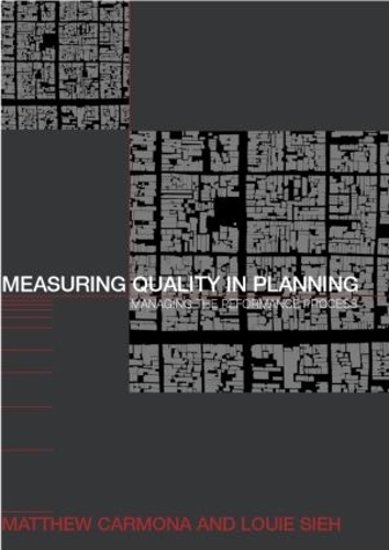 Паперова книга «Measuring Quality in Planning: Managing the Performance Process», авторів Луї Сі, Метью Кармона - фото №1