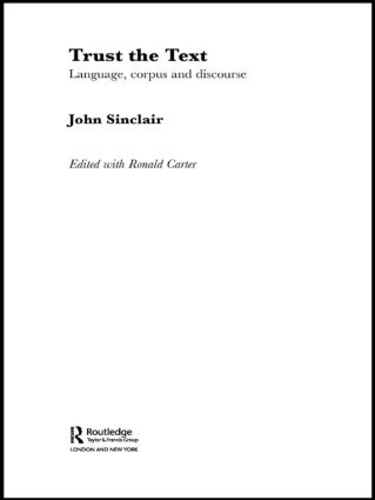 [object Object] «Trust the Text: Language, Corpus and Discourse» - фото №1