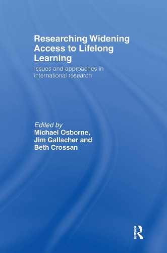 Паперова книга «Researching Widening Access to Lifelong Learning: Issues and Approaches in International Research» - фото №1