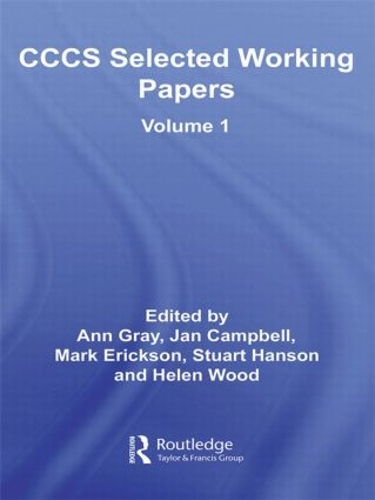 Бумажная книга «CCCS Selected Working Papers: Volume 1» - фото №1