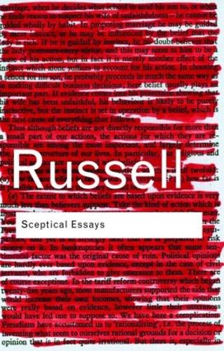 Паперова книга «Sceptical Essays» - фото №1