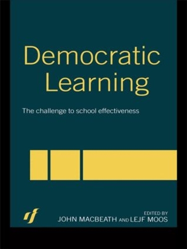 Бумажная книга «Democratic Learning: The Challenge to School Effectiveness» - фото №1