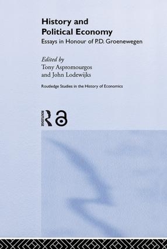 Бумажная книга «History and Political Economy: Essays in Honour of P.D. Groenewegan» - фото №1