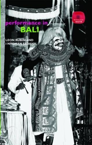 Паперова книга «Performance in Bali», авторів І. Ньоман Седана, Леон Рубін - фото №1