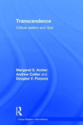 Бумажная книга «Transcendence: Critical Realism and God», авторов Эндрю Кольер, Маргарет С. Арчер - фото №1