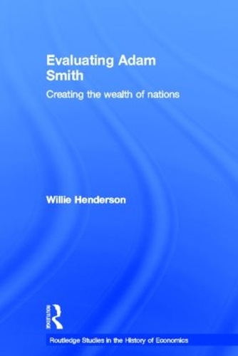 Паперова книга «Evaluating Adam Smith», автор Вільям Гендерсон - фото №1