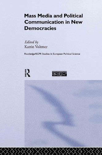Паперова книга «Mass Media and Political Communication in New Democracies» - фото №1