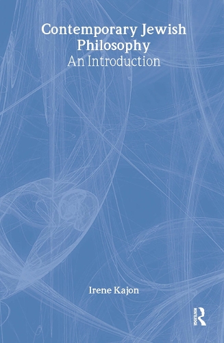 Паперова книга «Contemporary Jewish Philosophy: An Introduction», автор Ірен Кайон - фото №1