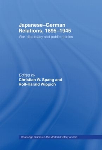 Бумажная книга «Japanese-German Relations, 1895-1945: War, Diplomacy and Public Opinion» - фото №1