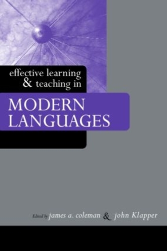 Паперова книга «Effective Learning and Teaching in Modern Languages» - фото №1
