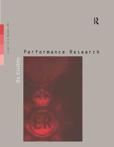 Паперова книга «Performance Research 9:4 Dec 2» - фото №1