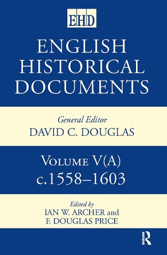 Бумажная книга «English Historical Documents 1558–1603» - фото №1