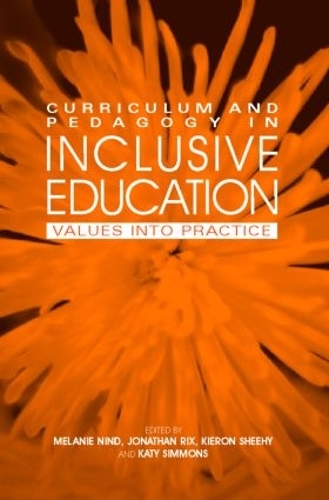 Бумажная книга «Curriculum and Pedagogy in Inclusive Education: Values into practice» - фото №1