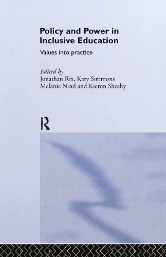 Бумажная книга «Policy and Power in Inclusive Education: Values into practice» - фото №1