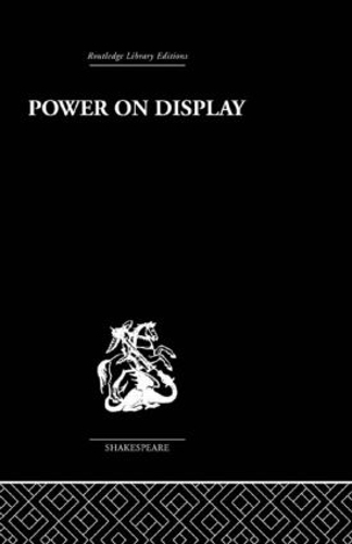 Паперова книга «Power on Display: The Politics of Shakespeare's Genres», автор Леонард Тенненгауз - фото №1