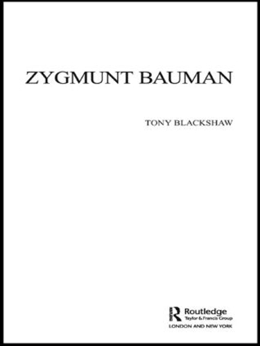Паперова книга «Zygmunt Bauman», автор Тоні Блекшоу - фото №1