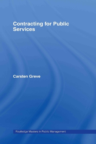 Паперова книга «Contracting for Public Services», автор Карстен Греве - фото №1