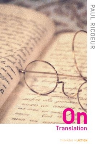 Паперова книга «On Translation», автор Пол Рікер - фото №1