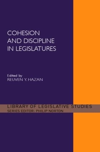 Паперова книга «Cohesion and Discipline in Legislatures» - фото №1