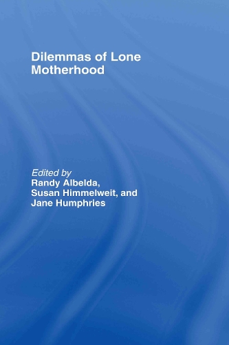 Бумажная книга «The Dilemmas of Lone Motherhood: Essays from Feminist Economics» - фото №1