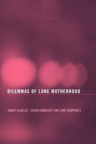 Бумажная книга «The Dilemmas of Lone Motherhood: Essays from Feminist Economics» - фото №1