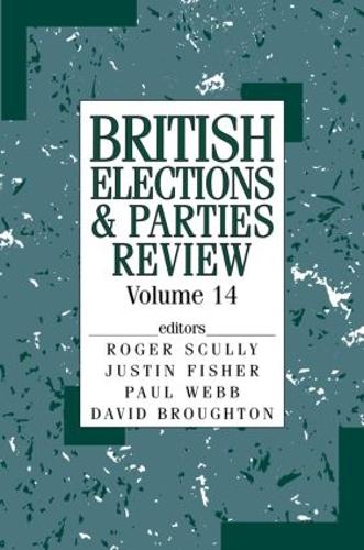 Паперова книга «British Elections & Parties Review: Volume 14» - фото №1