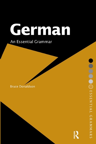 Паперова книга «German: An Essential Grammar», автор Брюс Дональдсон - фото №1