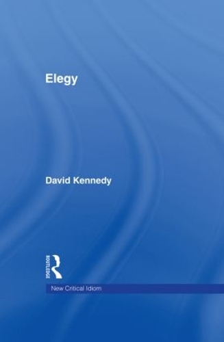 Бумажная книга «Elegy», автор Дэвид Кеннеди - фото №1