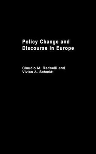 [object Object] «Policy Change & Discourse in Europe» - фото №1