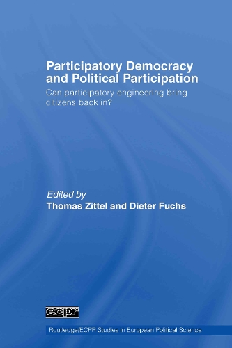 Паперова книга «Participatory Democracy and Political Participation: Can Participatory Engineering Bring Citizens Back In?» - фото №1