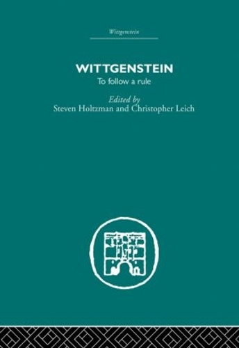 Паперова книга «Wittgenstein: To Follow a Rule» - фото №1